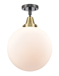 Caden Semi-Flush Mount Brushed Satin Nickel