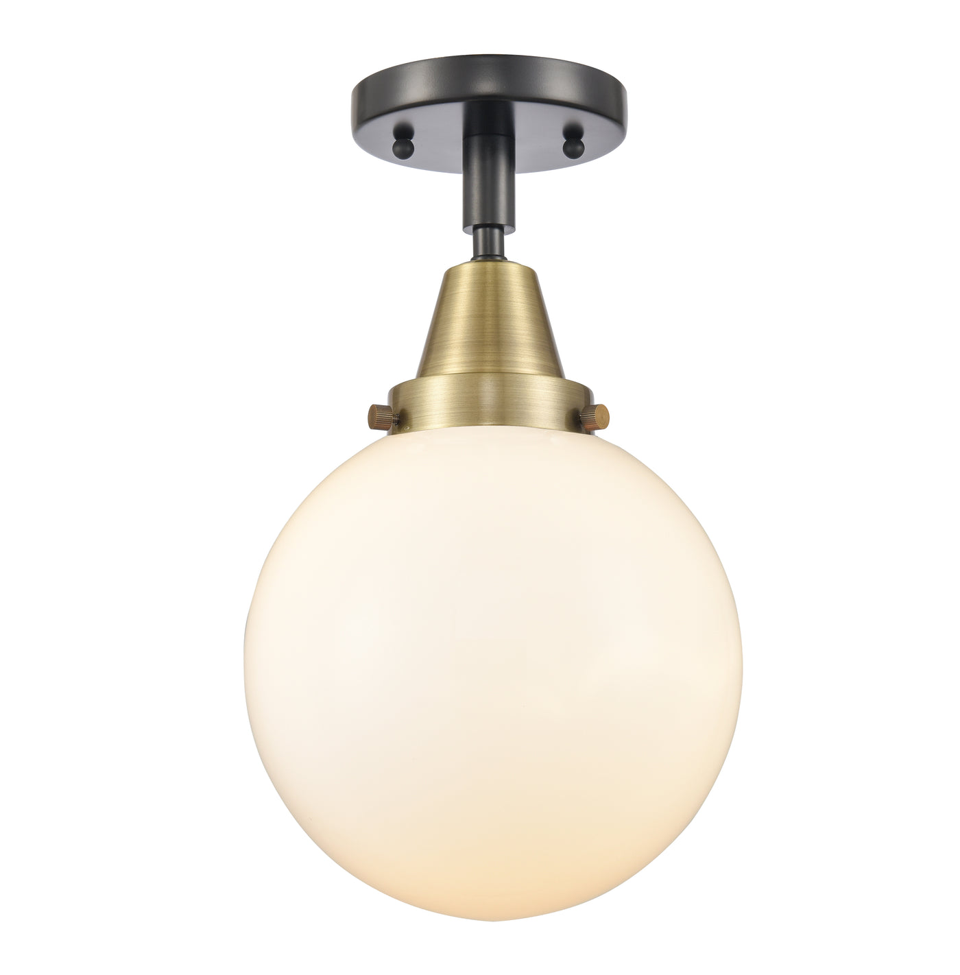 Caden Semi-Flush Mount Brushed Satin Nickel