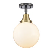 Caden Semi-Flush Mount Brushed Satin Nickel
