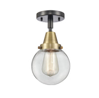 Caden Semi-Flush Brushed Satin Nickel