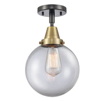 Caden Semi-Flush Mount Brushed Satin Nickel