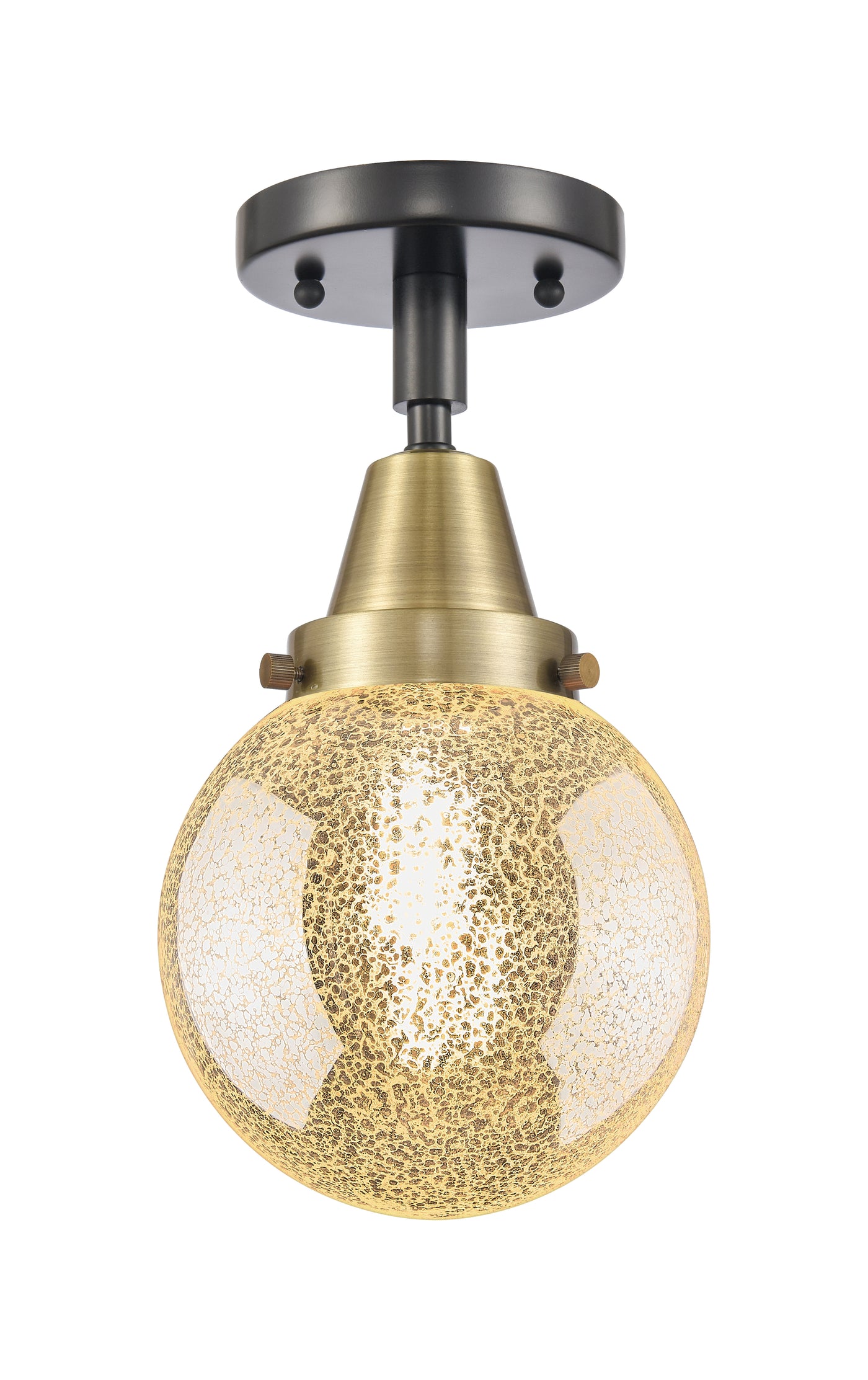 Caden Semi-Flush Brushed Satin Nickel