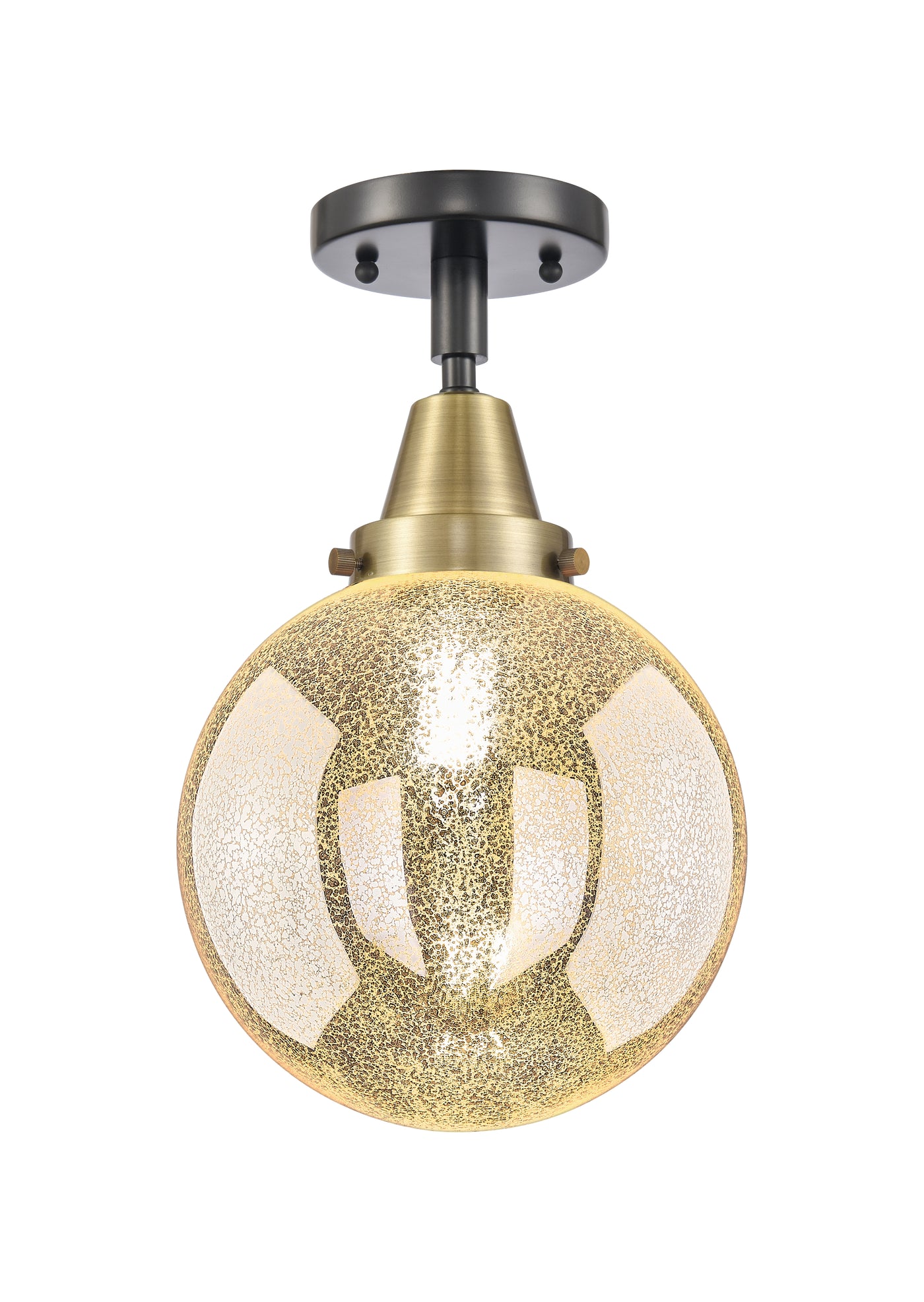Caden Semi-Flush Mount Brushed Satin Nickel
