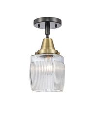 Caden Semi-Flush Mount Brushed Satin Nickel