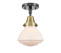 Caden Semi-Flush Mount Brushed Satin Nickel