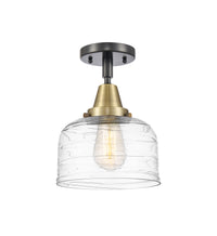 Caden Semi-Flush Mount Brushed Satin Nickel