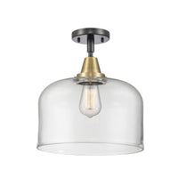 Caden Semi-Flush Mount Brushed Nickel