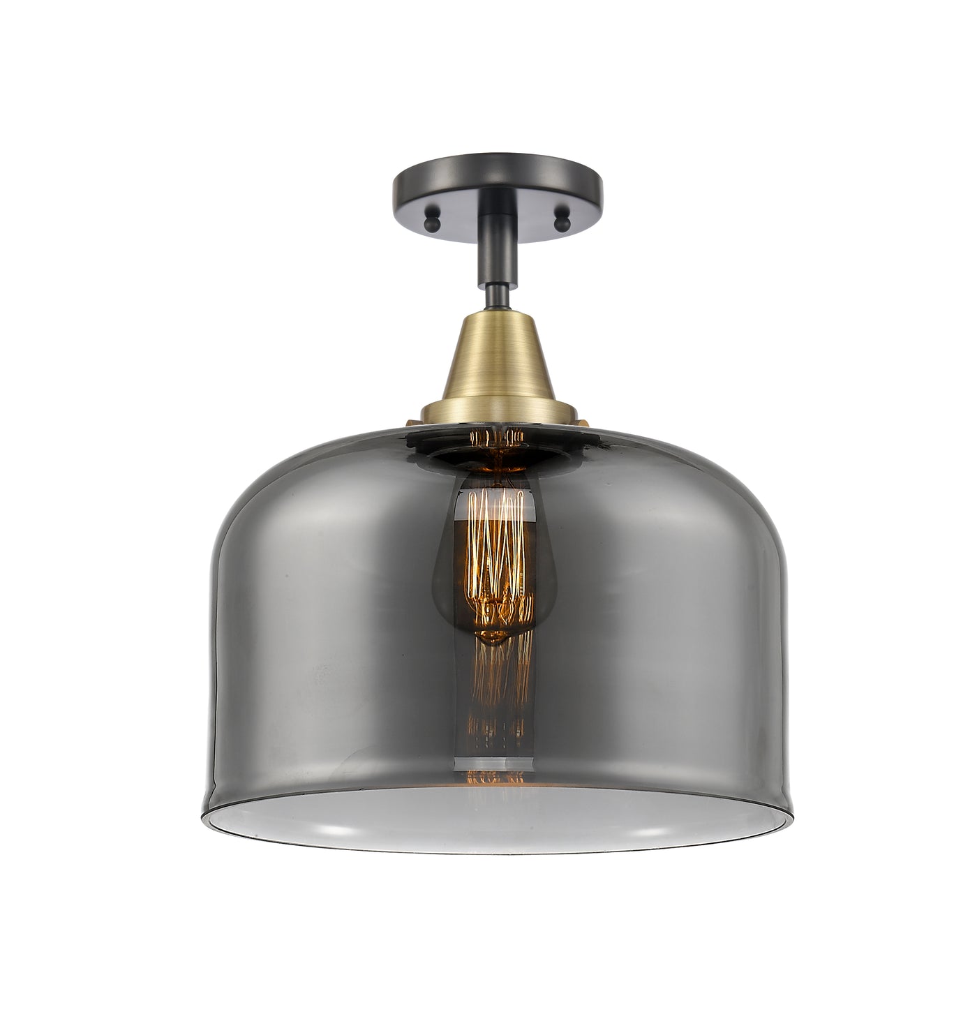 Caden Semi-Flush Mount Brushed Nickel