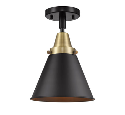 Caden Semi-Flush Mount Satin Nickel