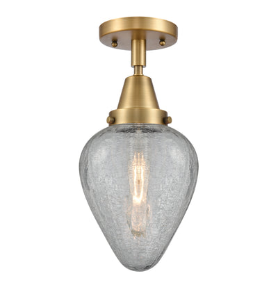 Caden Semi-Flush Mount Brushed Satin Nickel
