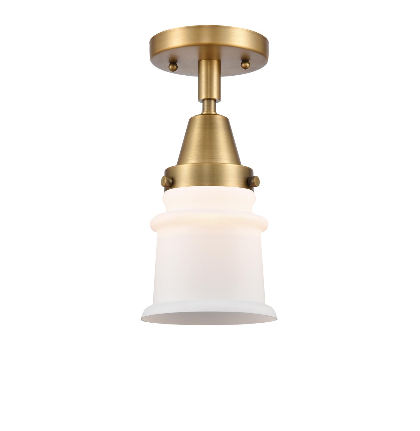 Caden Semi-Flush Mount Brushed Satin Nickel