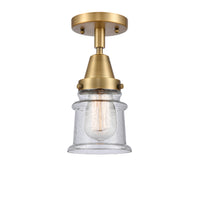 Caden Semi-Flush Mount Brushed Satin Nickel