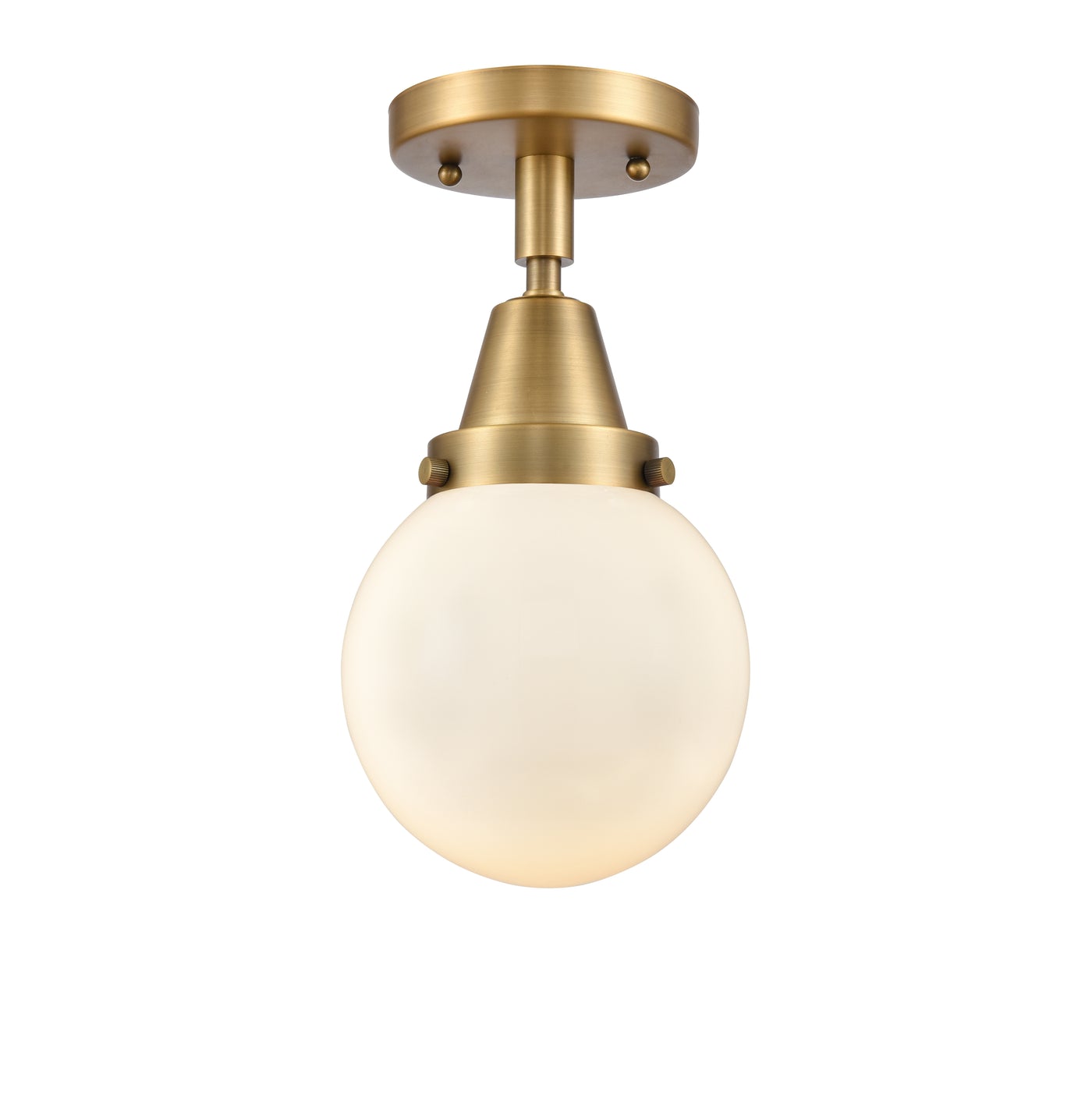 Caden Semi-Flush Mount Brushed Satin Nickel