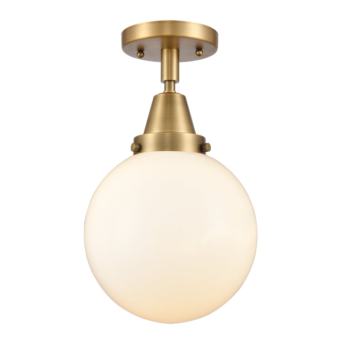 Caden Semi-Flush Mount Brushed Satin Nickel