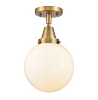 Caden Semi-Flush Mount Brushed Satin Nickel