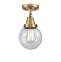 Caden Semi-Flush Brushed Satin Nickel