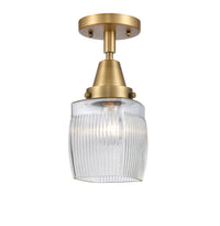 Caden Semi-Flush Mount Brushed Satin Nickel