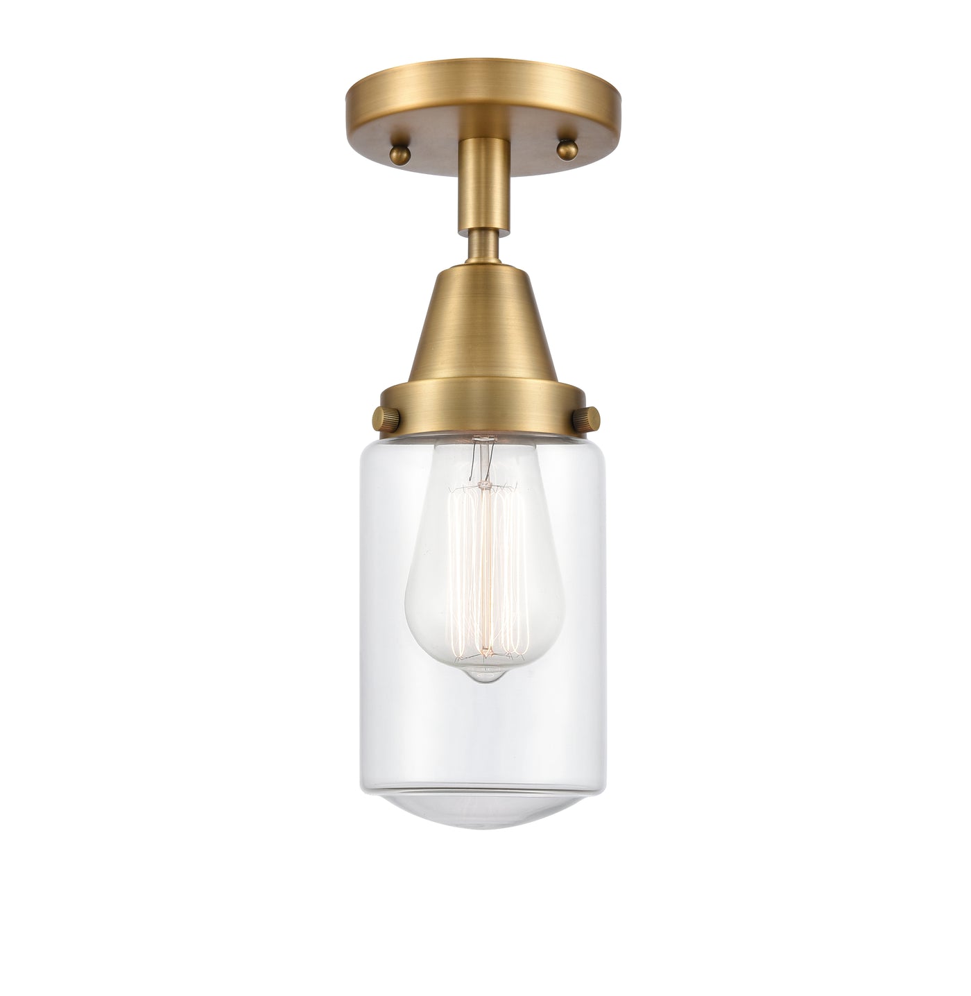 Caden Semi-Flush Mount Brushed Nickel