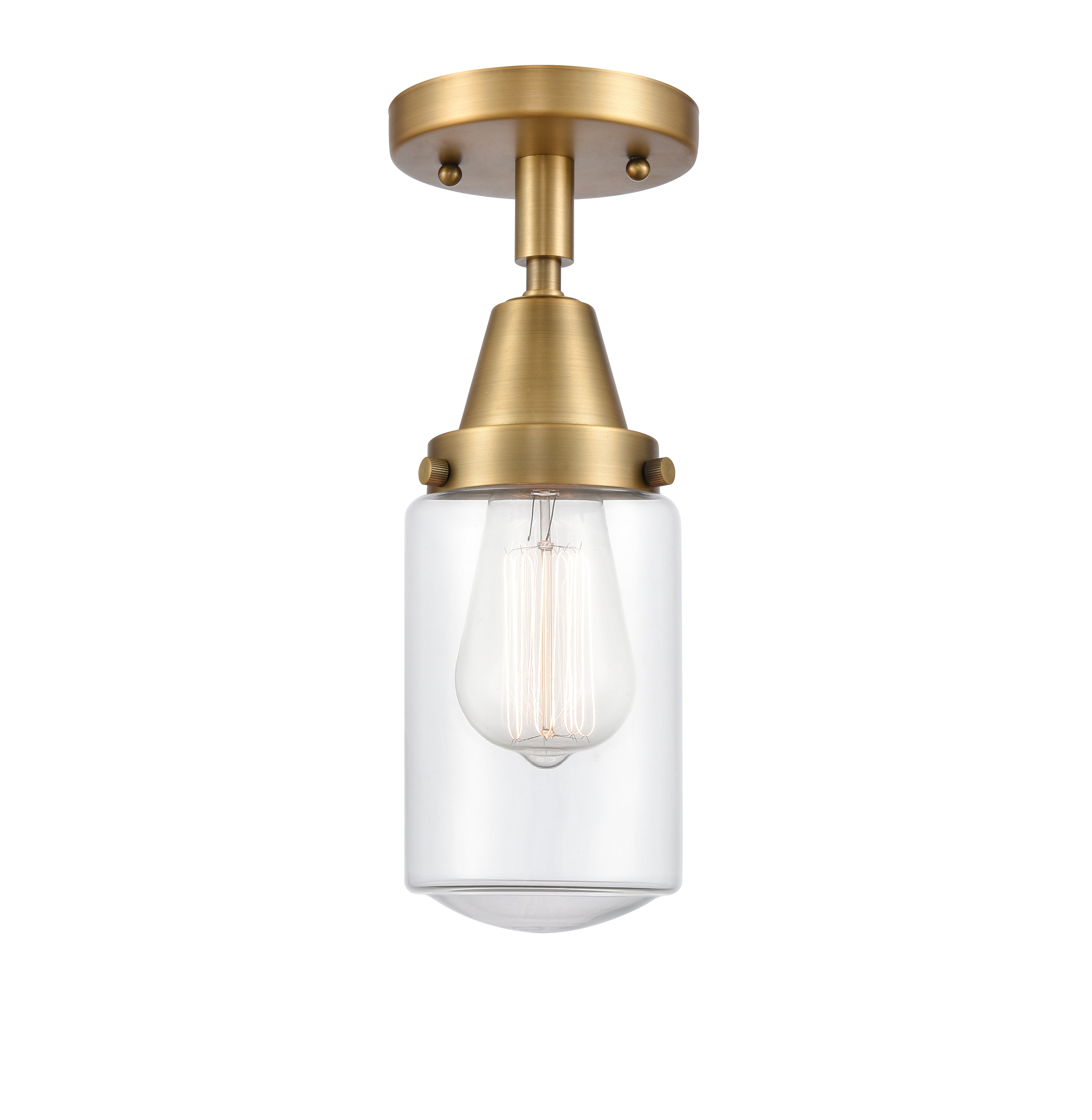 Caden Semi-Flush Mount Brushed Nickel