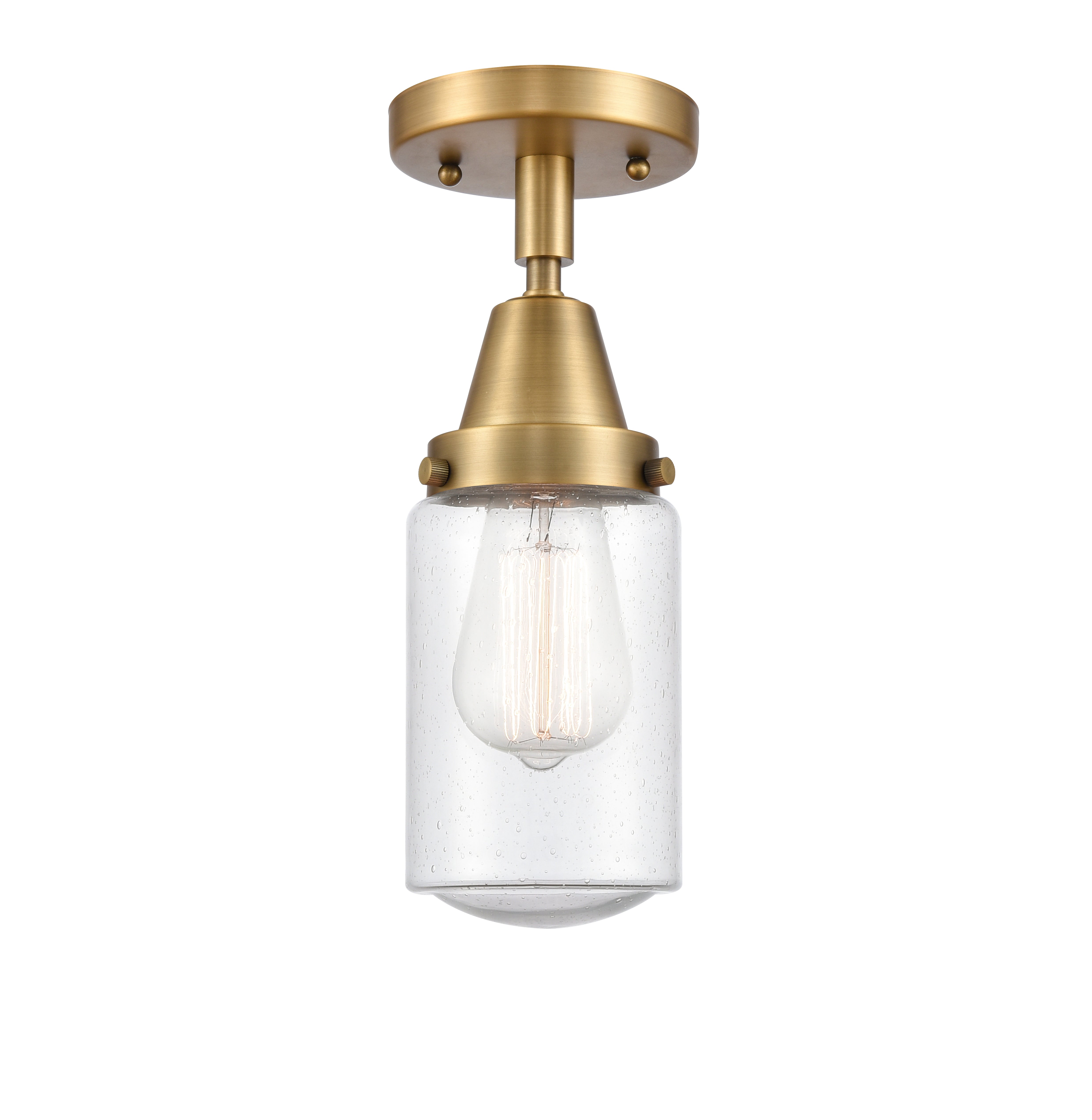 Caden Semi-Flush Mount Brushed Nickel