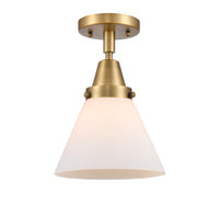 Caden Semi-Flush Mount Brushed Satin Nickel