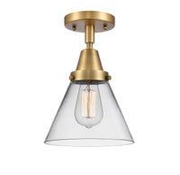 Caden Semi-Flush Mount Brushed Satin Nickel