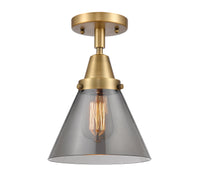 Caden Semi-Flush Mount Brushed Satin Nickel