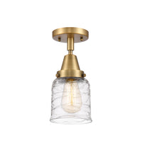 Caden Semi-Flush Mount Brushed Satin Nickel