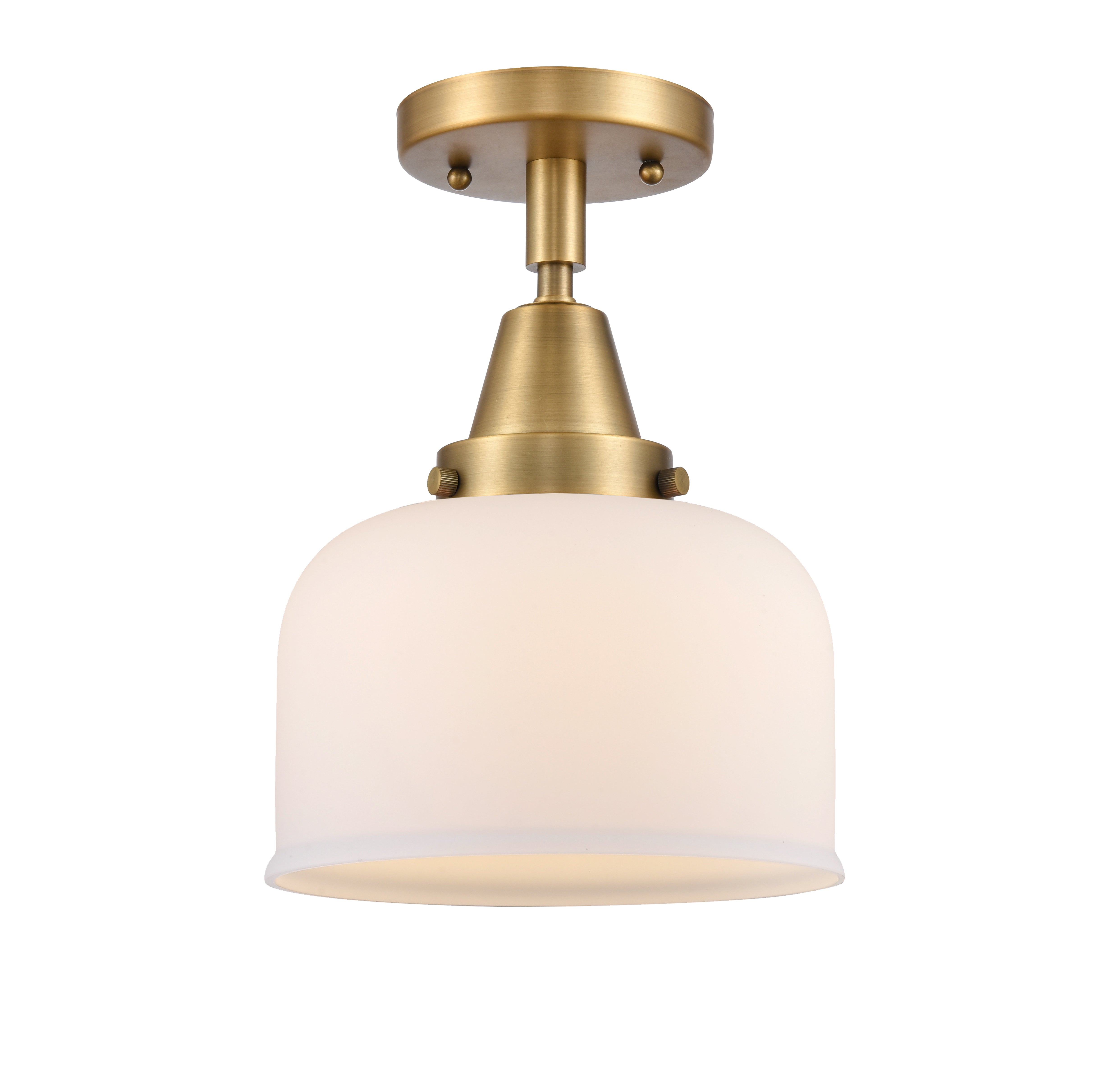 Caden Semi-Flush Mount Brushed Satin Nickel