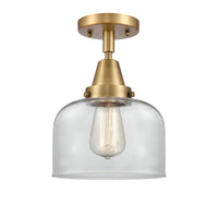 Caden Semi-Flush Mount Brushed Satin Nickel