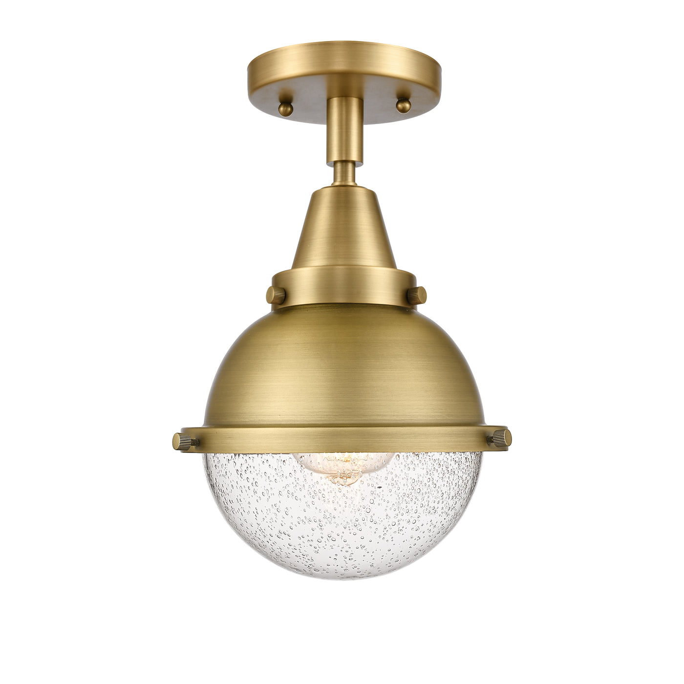 Caden Semi-Flush Mount Brushed Satin Nickel