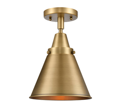 Caden Semi-Flush Mount Satin Nickel