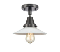 Caden Semi-Flush Mount Brushed Satin Nickel