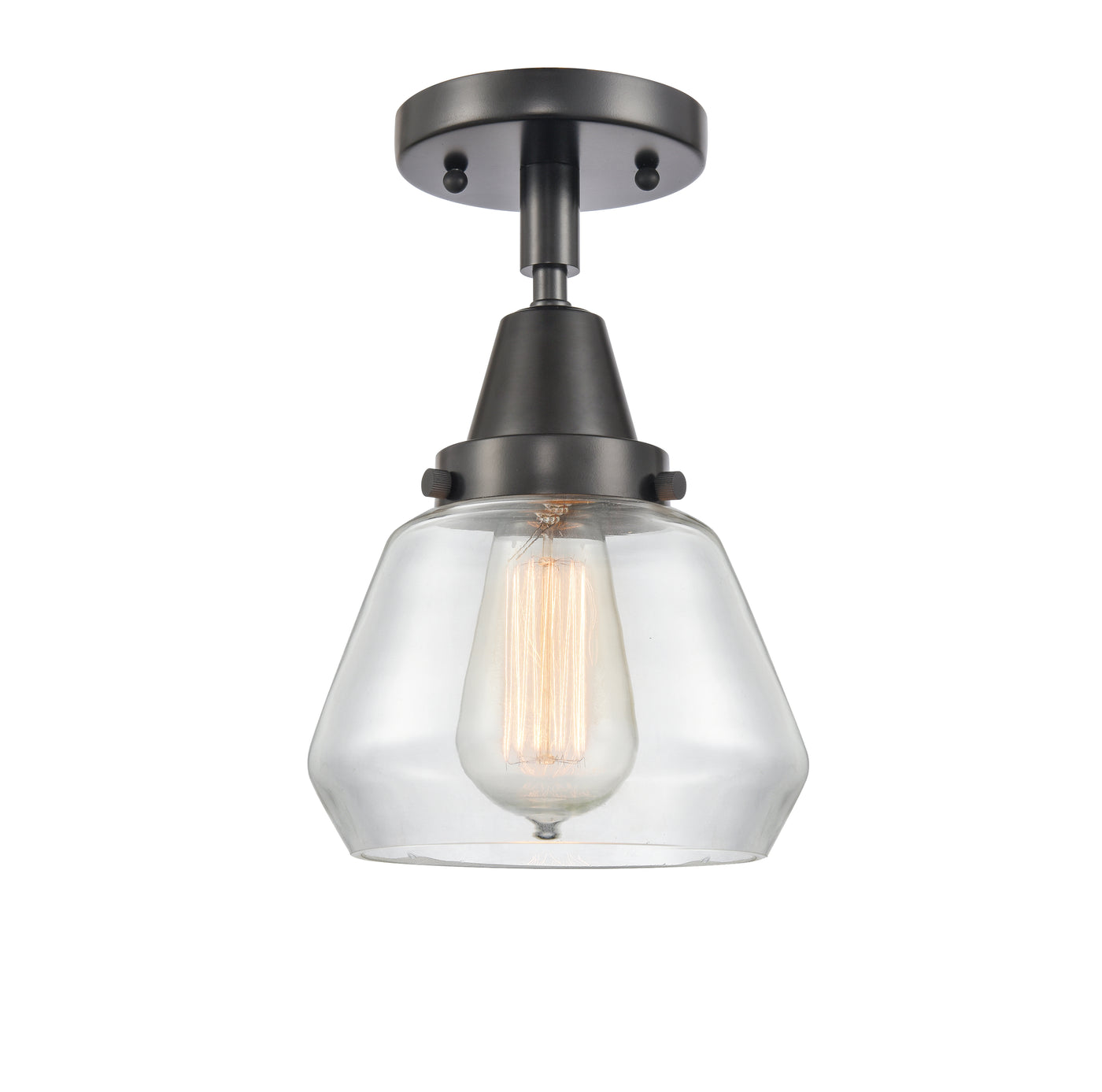 Caden Semi-Flush Mount Brushed Satin Nickel