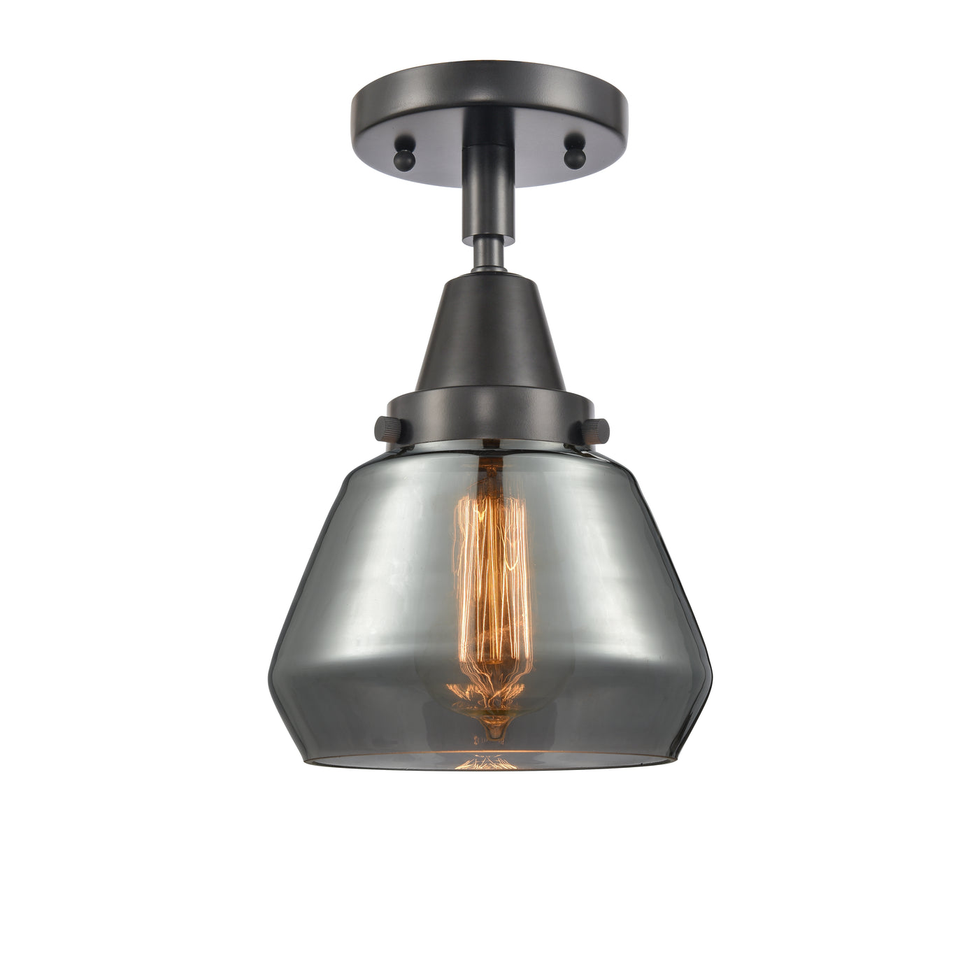 Caden Semi-Flush Mount Brushed Satin Nickel