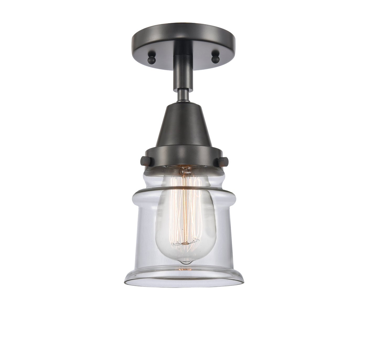 Caden Semi-Flush Mount Brushed Satin Nickel