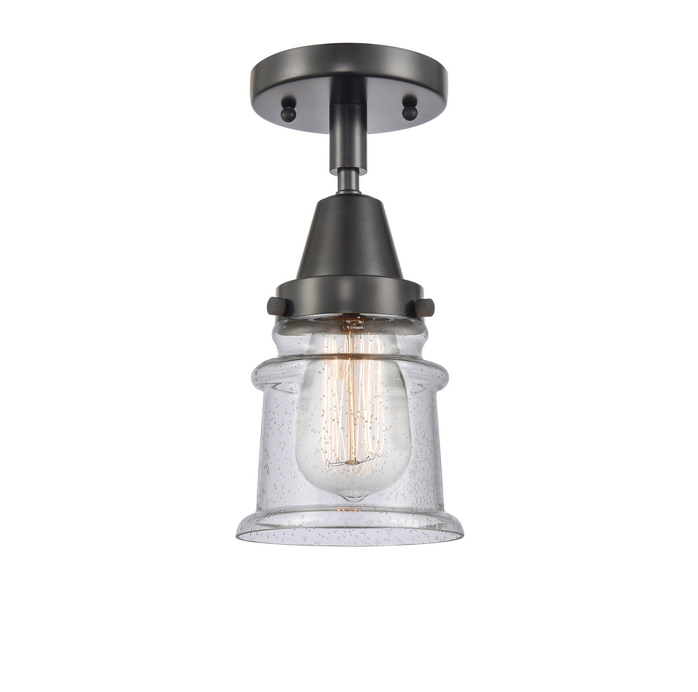 Caden Semi-Flush Mount Brushed Satin Nickel
