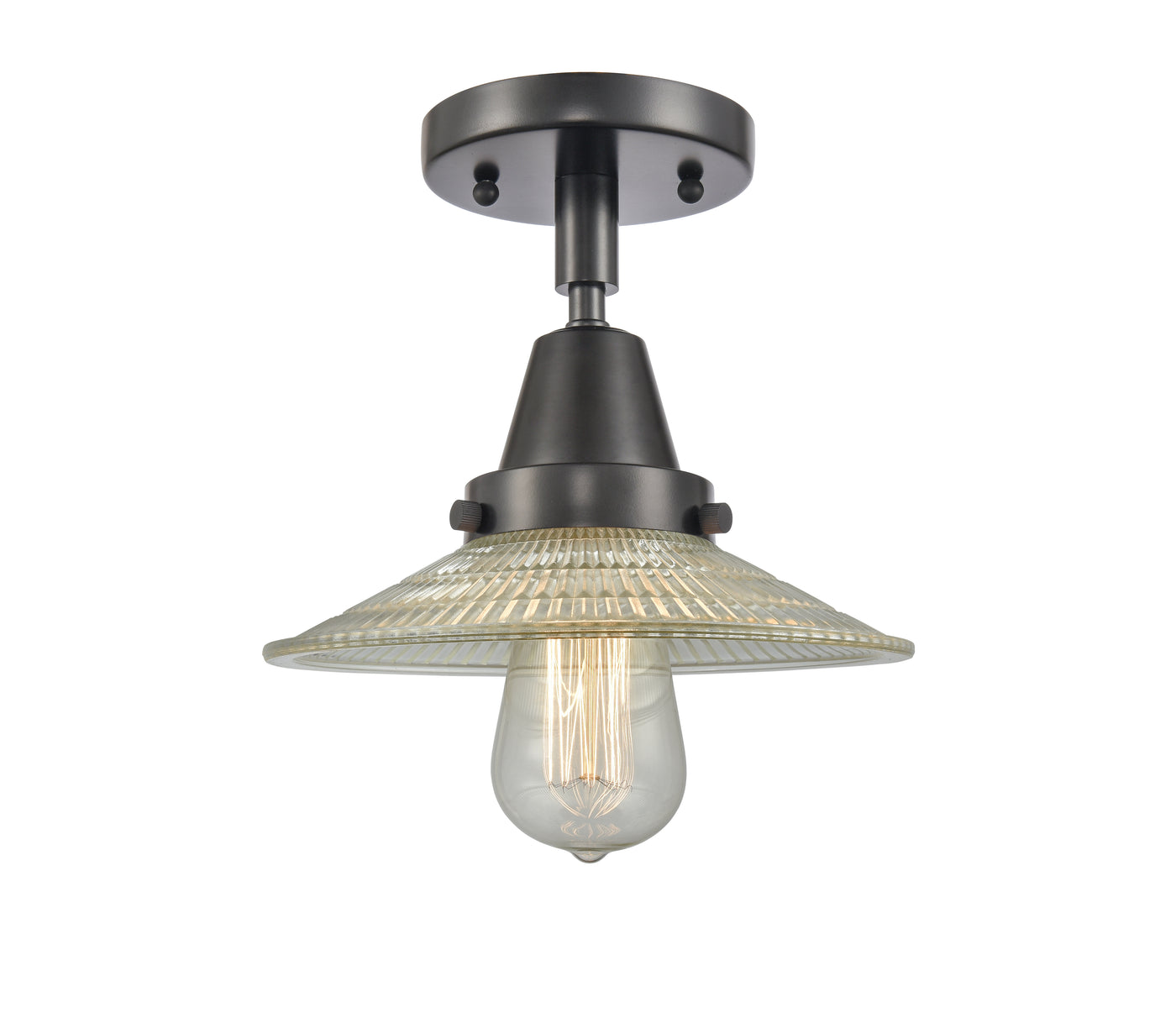 Caden Semi-Flush Mount Brushed Satin Nickel