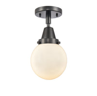 Caden Semi-Flush Brushed Satin Nickel
