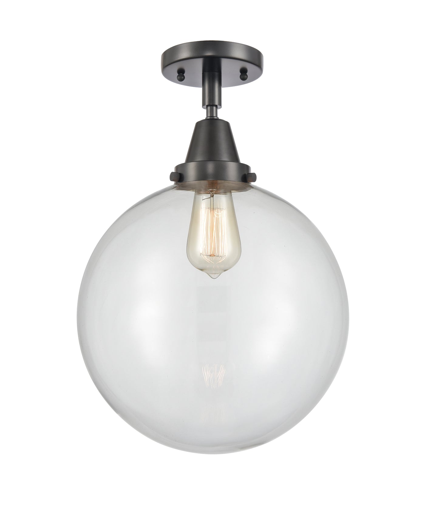 Caden Semi-Flush Mount Brushed Satin Nickel