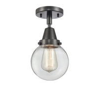 Caden Semi-Flush Mount Brushed Satin Nickel