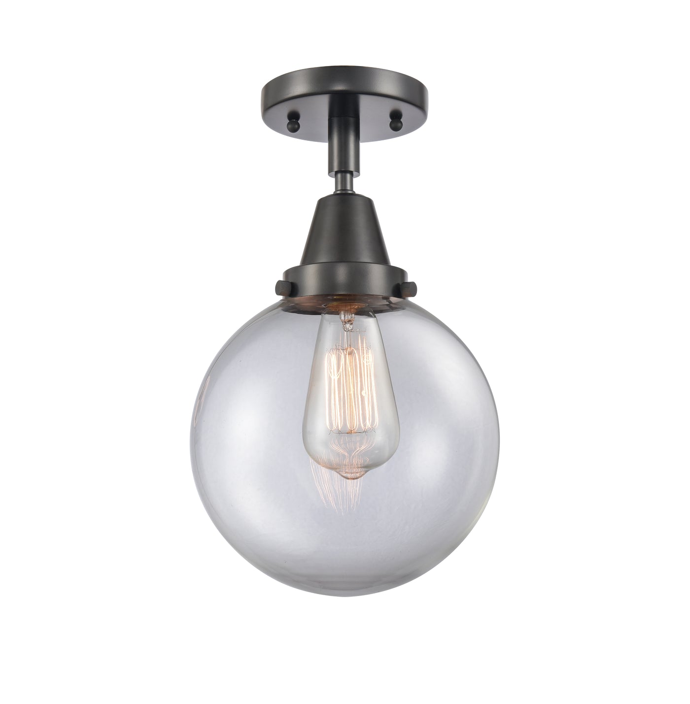 Caden Semi-Flush Mount Brushed Satin Nickel