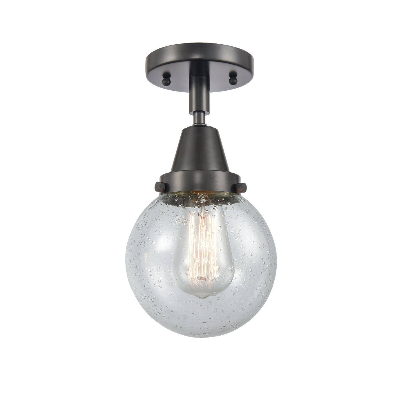 Caden Semi-Flush Brushed Satin Nickel