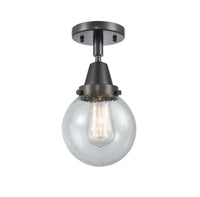 Caden Semi-Flush Mount Brushed Satin Nickel