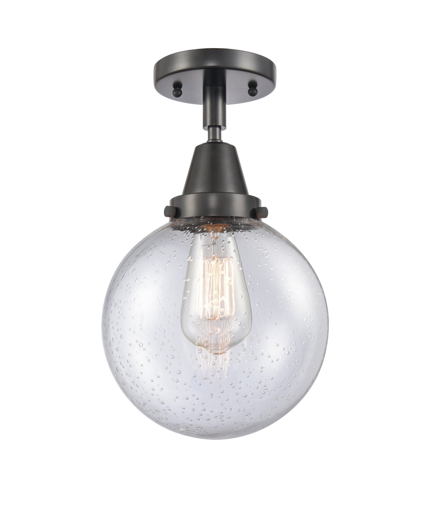Caden Semi-Flush Mount Brushed Satin Nickel
