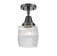 Caden Semi-Flush Mount Brushed Satin Nickel