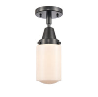 Caden Semi-Flush Mount Brushed Satin Nickel