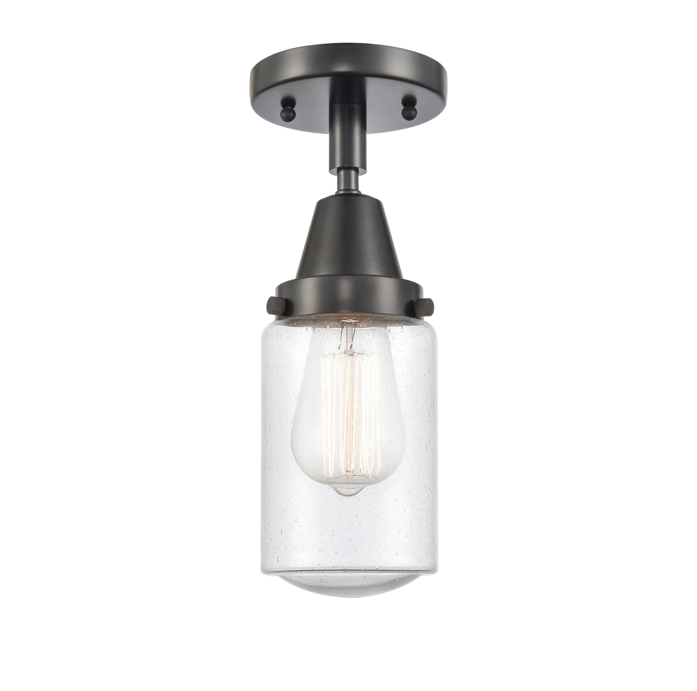 Caden Semi-Flush Mount Brushed Satin Nickel