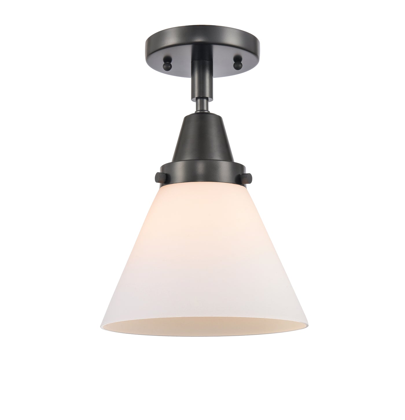 Caden Semi-Flush Mount Brushed Satin Nickel