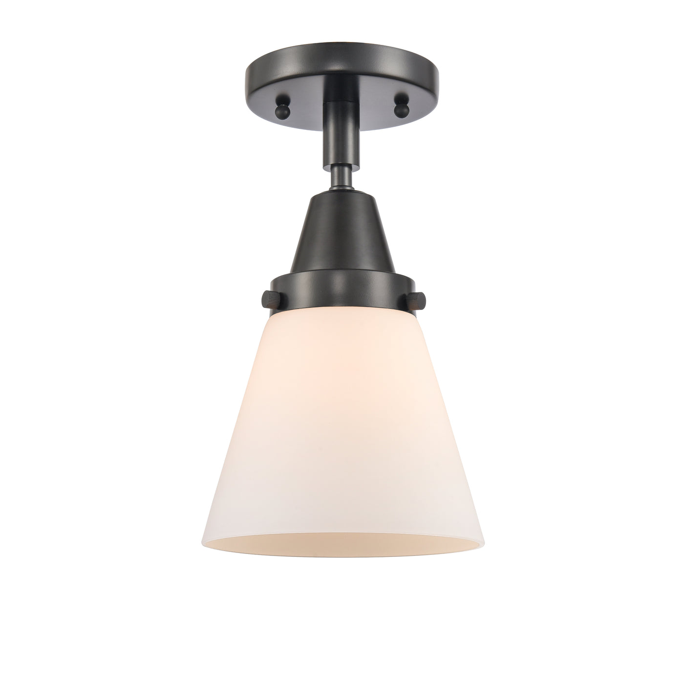 Caden Semi-Flush Mount Brushed Satin Nickel